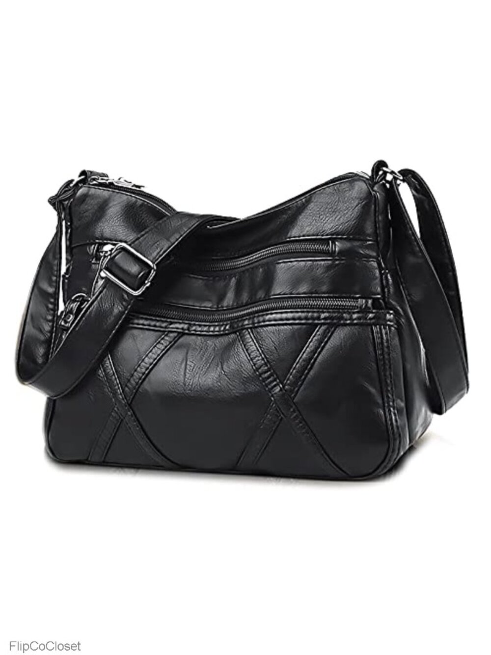 Gladdon Washed PU Leather Small Crossbody Shoulder Purse Vegan Cross body Bag